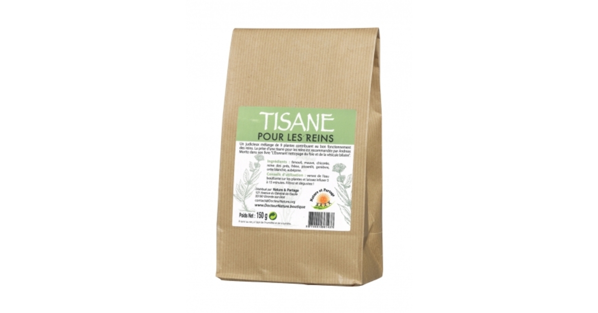 Tisane dépurative pour les reins - 150 g : 9 plantes
